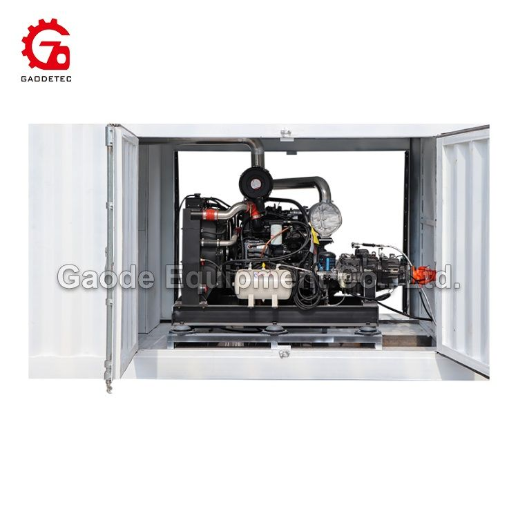 Gaodetec GGP114/500-120D high pressure cement grout pump for sale